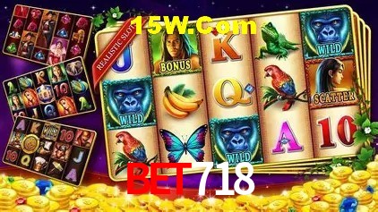 Interface moderna da plataforma bet718